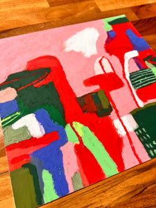 Geo Form Diptych I & II