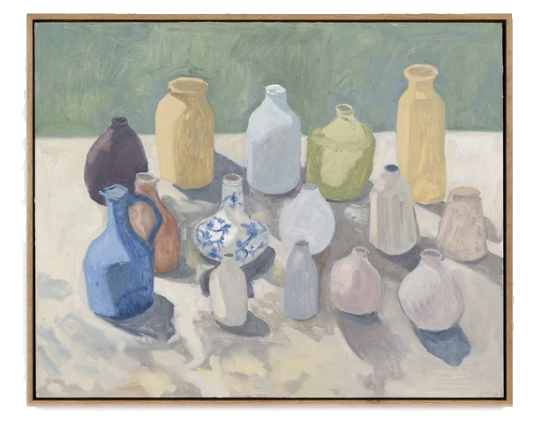 Fifteen Small Vases by Stacey Gledhill