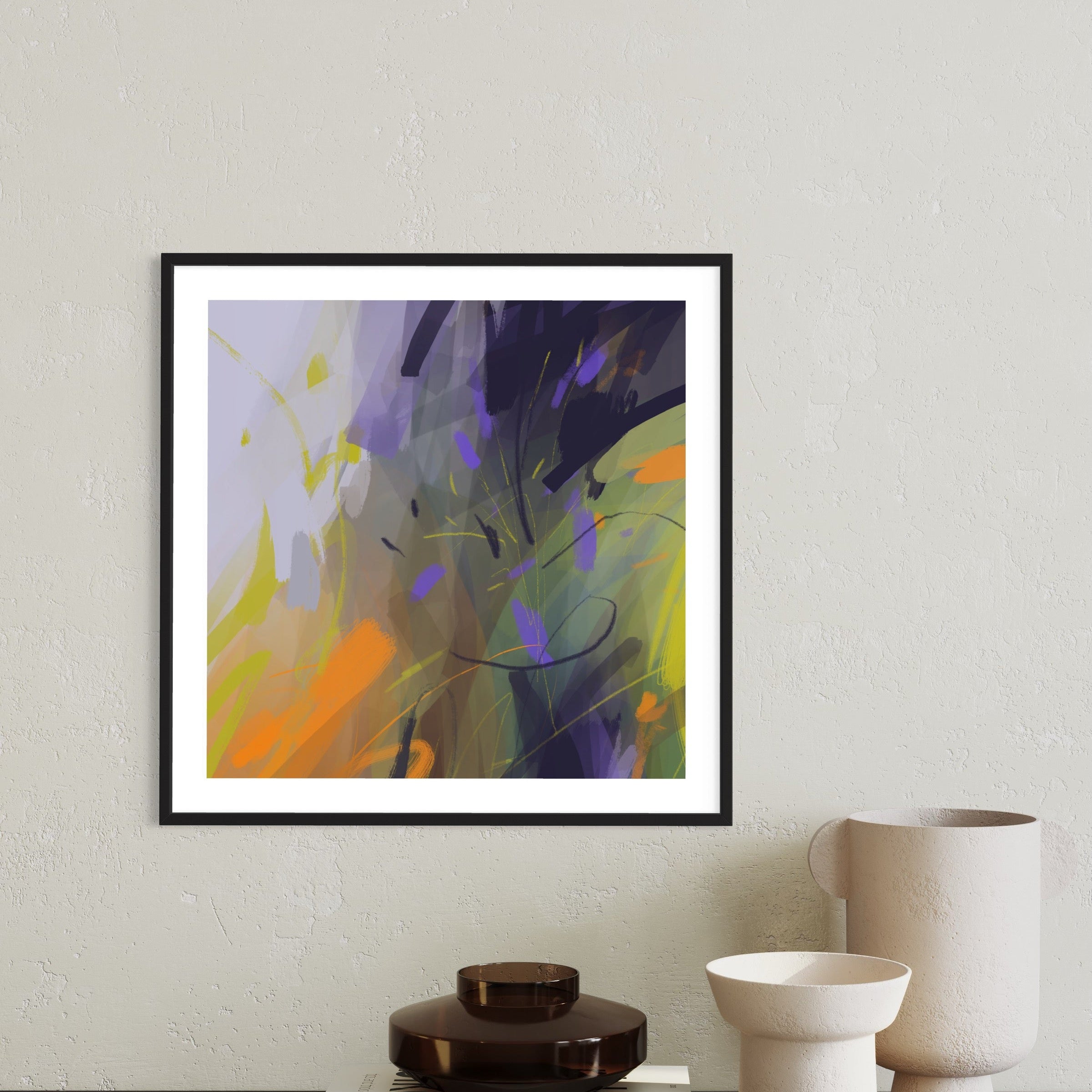 Oranges and lavender