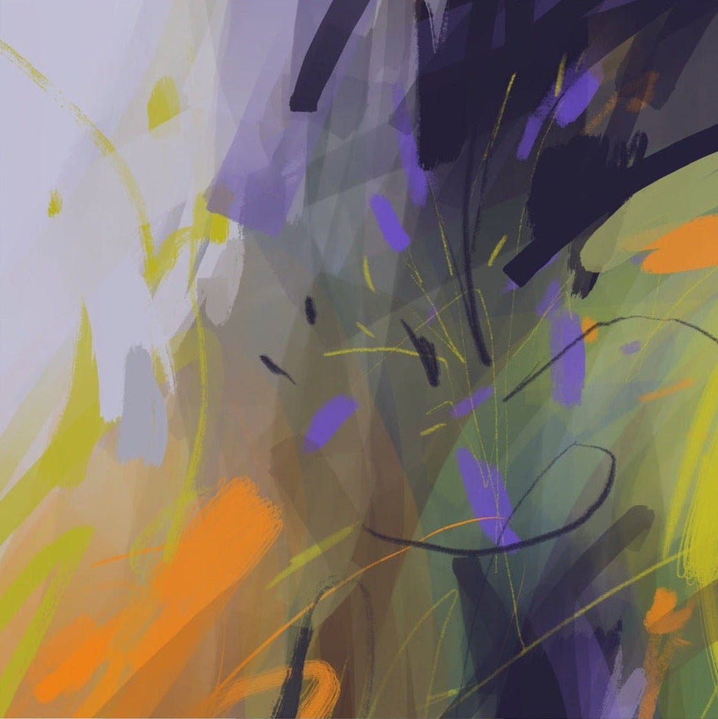 Oranges and lavender