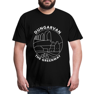 Dungarvan - The Greenway Men's Premium T-Shirt - black