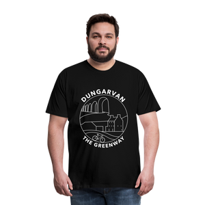Dungarvan - The Greenway Men's Premium T-Shirt - black