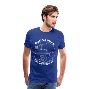 Dungarvan - The Greenway Men's Premium T-Shirt - royal blue