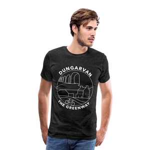 Dungarvan - The Greenway Men's Premium T-Shirt - charcoal grey