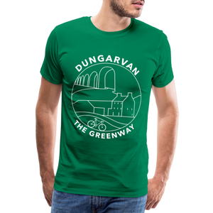 Dungarvan - The Greenway Men's Premium T-Shirt - kelly green