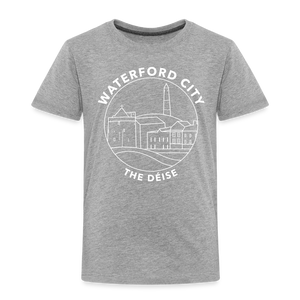 WATERFORD CITY The Deise Kids' Premium T-Shirt - heather grey