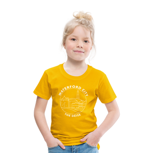 WATERFORD CITY The Deise Kids' Premium T-Shirt - sun yellow