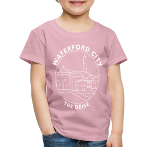 WATERFORD CITY The Deise Kids' Premium T-Shirt - rose shadow
