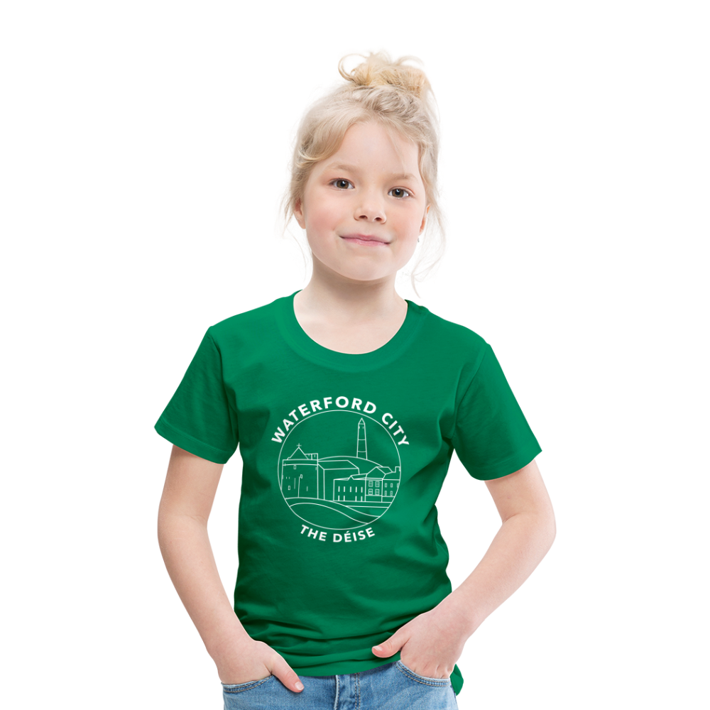 WATERFORD CITY The Deise Kids' Premium T-Shirt - kelly green
