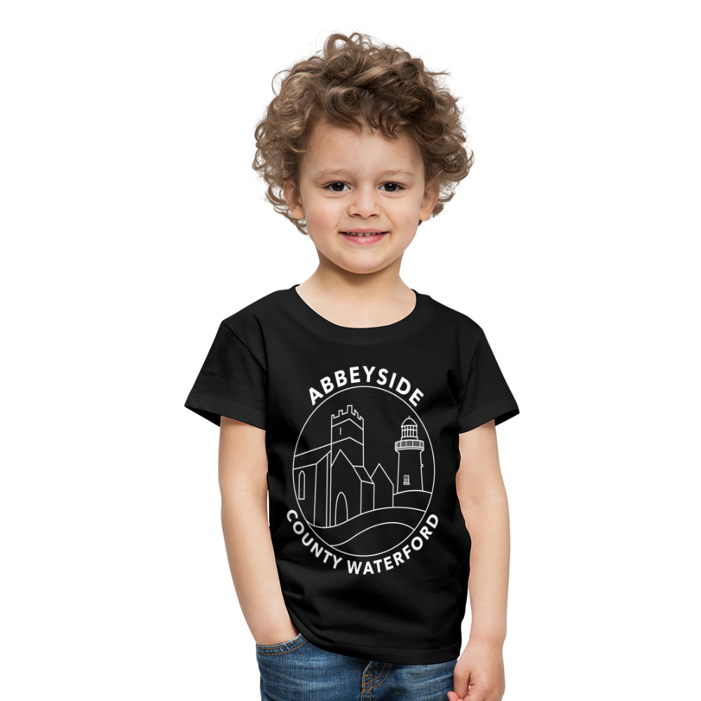 ABBEYSIDE Waterford Kids' Premium T-Shirt - black