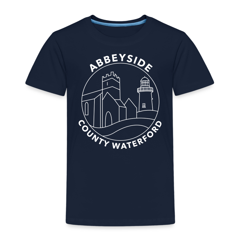 ABBEYSIDE Waterford Kids' Premium T-Shirt - navy