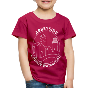 ABBEYSIDE Waterford Kids' Premium T-Shirt - dark pink