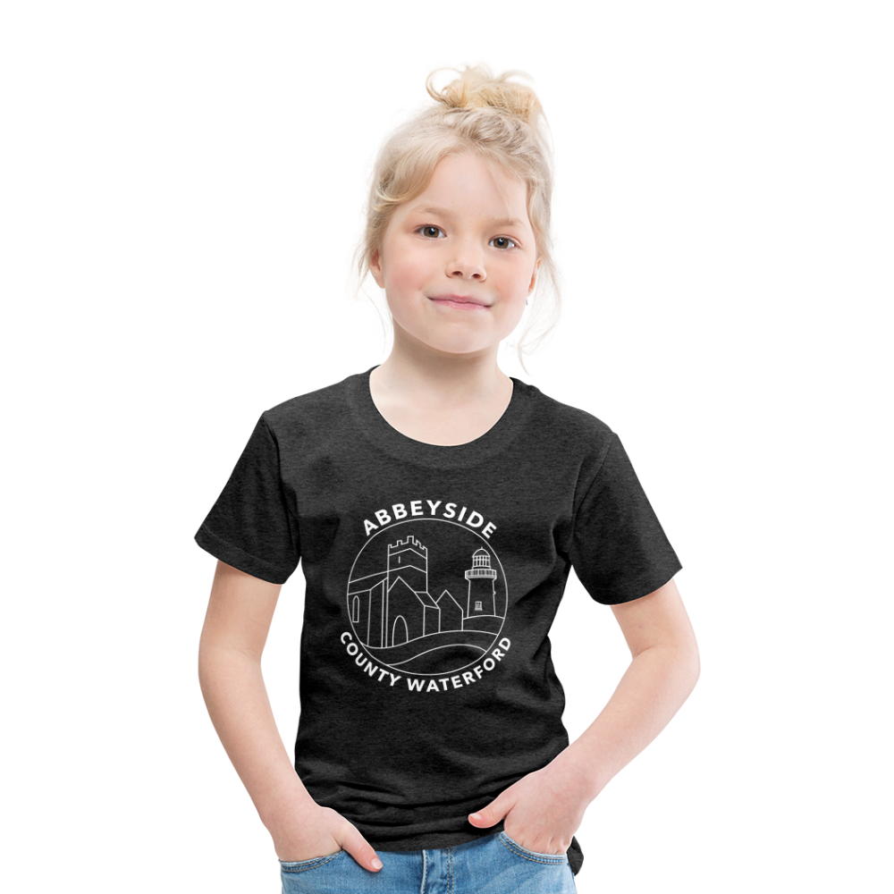 ABBEYSIDE Waterford Kids' Premium T-Shirt - charcoal grey