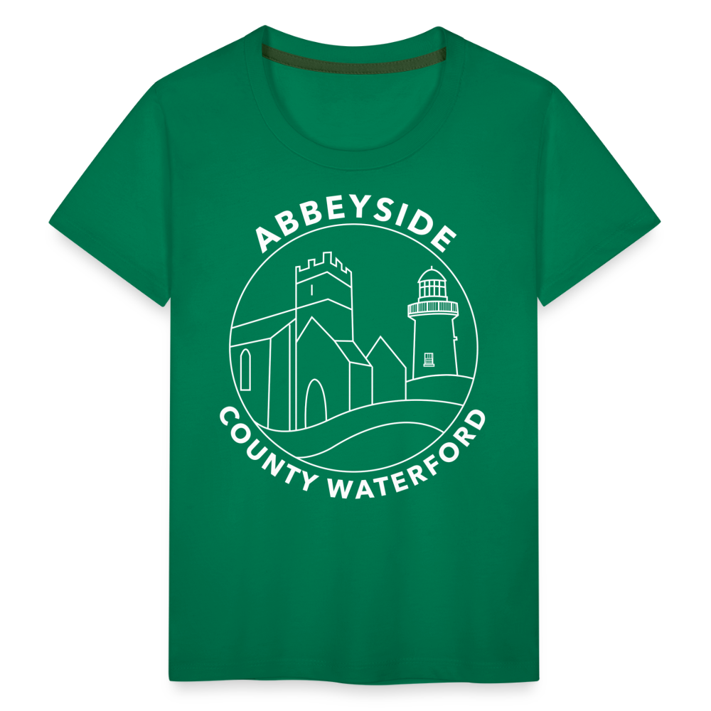 ABBEYSIDE Waterford Kids' Premium T-Shirt - kelly green