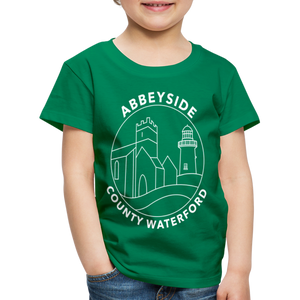 ABBEYSIDE Waterford Kids' Premium T-Shirt - kelly green