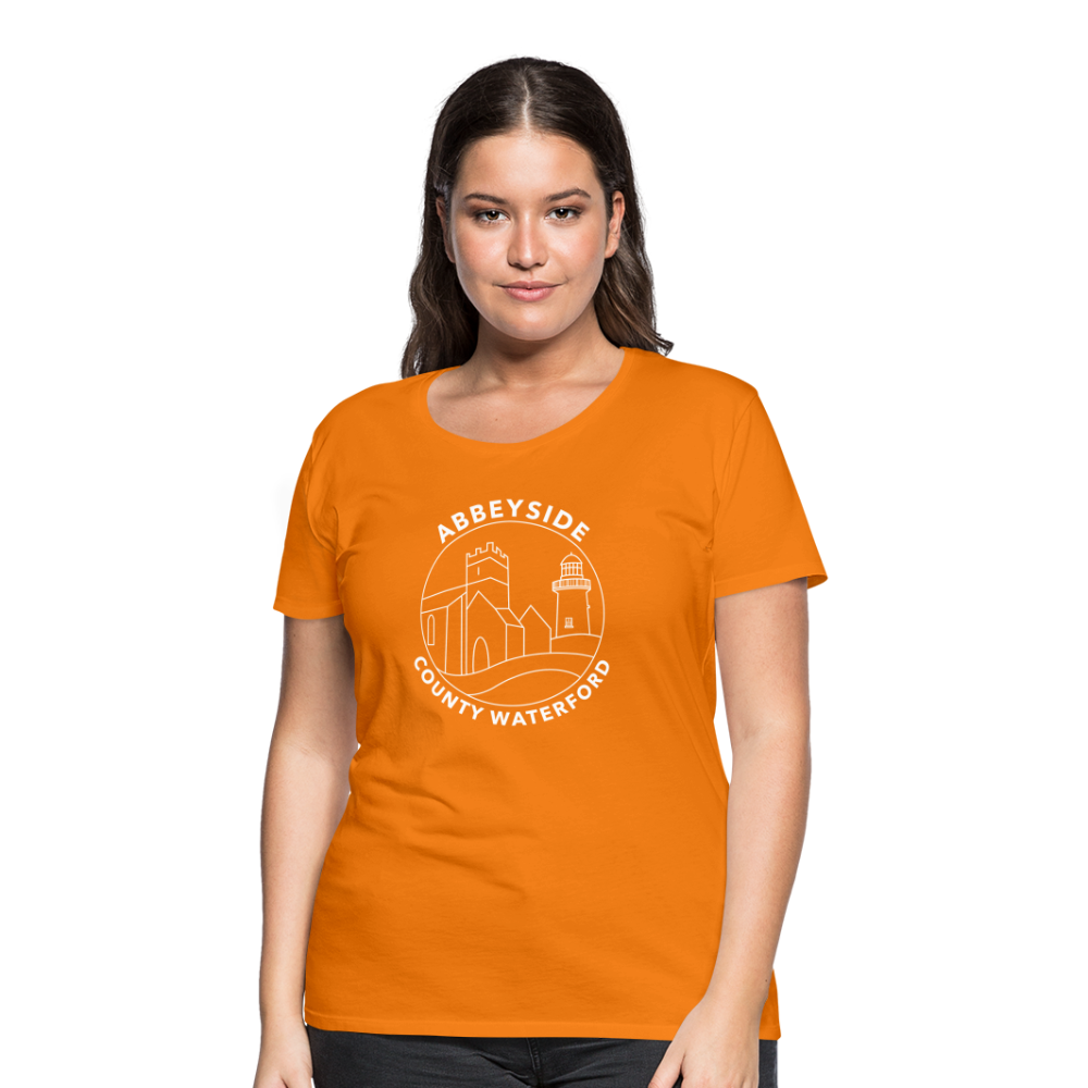 ABBEYSIDE Waterford Women’s Premium T-Shirt - orange