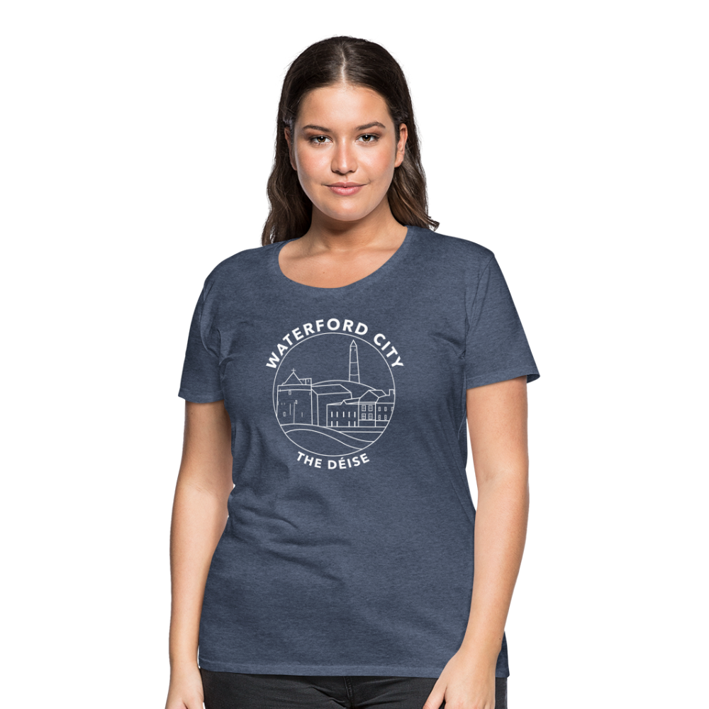 WATERFORD The Deise Women’s Premium T-Shirt - heather blue