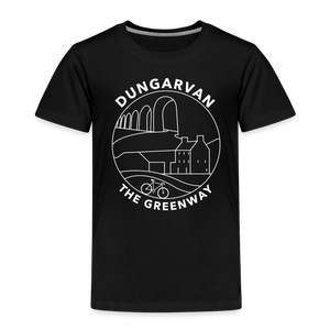 DUNGARVAN - The Greenway Kids' Unique T-Shirt - black