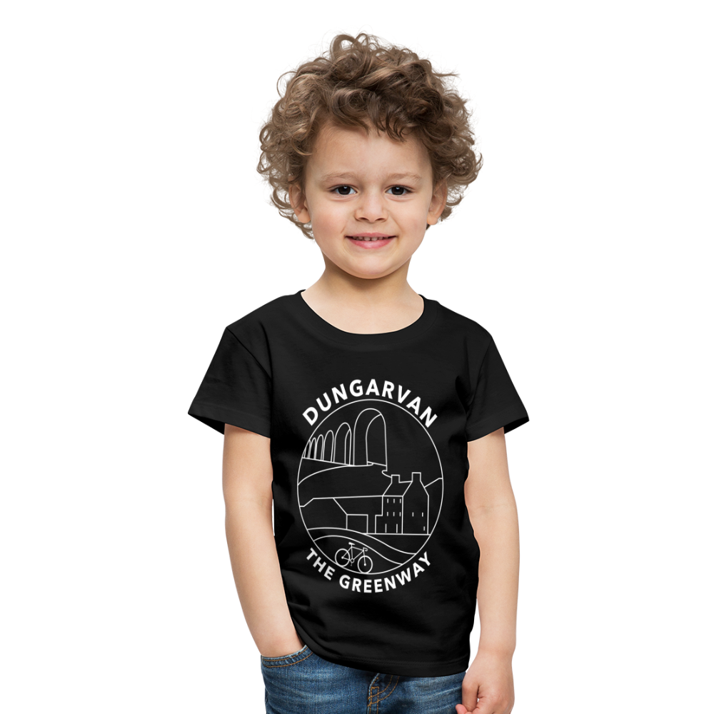 DUNGARVAN - The Greenway Kids' Unique T-Shirt - black