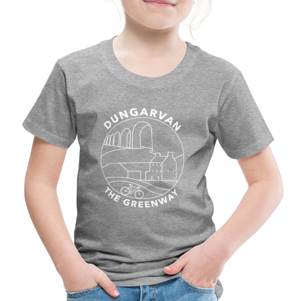 DUNGARVAN - The Greenway Kids' Unique T-Shirt - heather grey