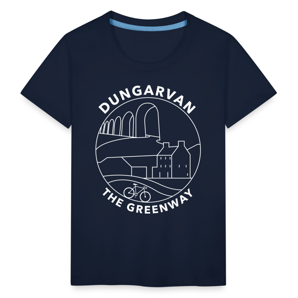 DUNGARVAN - The Greenway Kids' Unique T-Shirt - navy