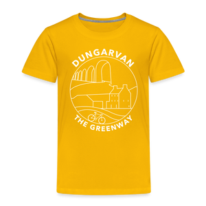 DUNGARVAN - The Greenway Kids' Unique T-Shirt - sun yellow