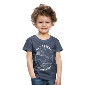 DUNGARVAN - The Greenway Kids' Unique T-Shirt - heather blue
