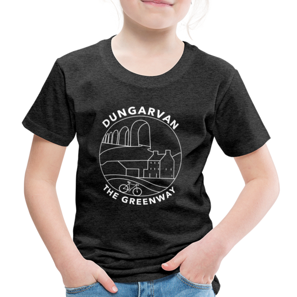 DUNGARVAN - The Greenway Kids' Unique T-Shirt - charcoal grey