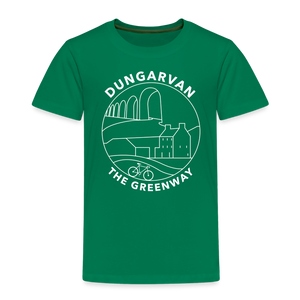 DUNGARVAN - The Greenway Kids' Unique T-Shirt - kelly green
