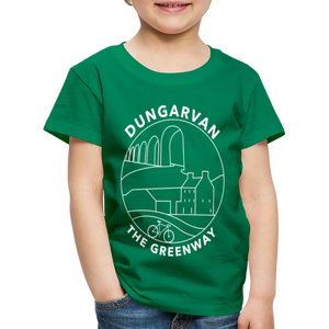 DUNGARVAN - The Greenway Kids' Unique T-Shirt - kelly green