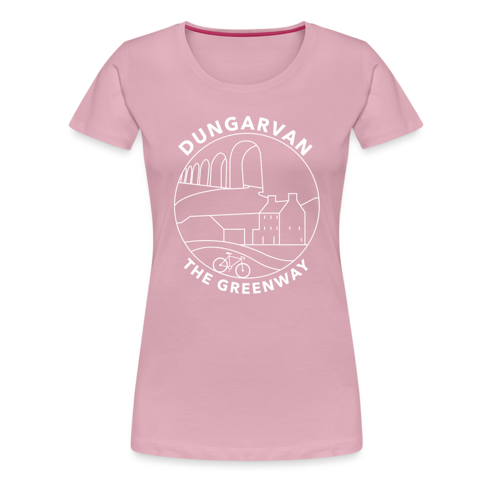 Dungarvan - The Greenway Women’s Premium T-Shirt - rose shadow