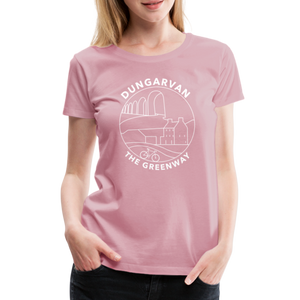 Dungarvan - The Greenway Women’s Premium T-Shirt - rose shadow