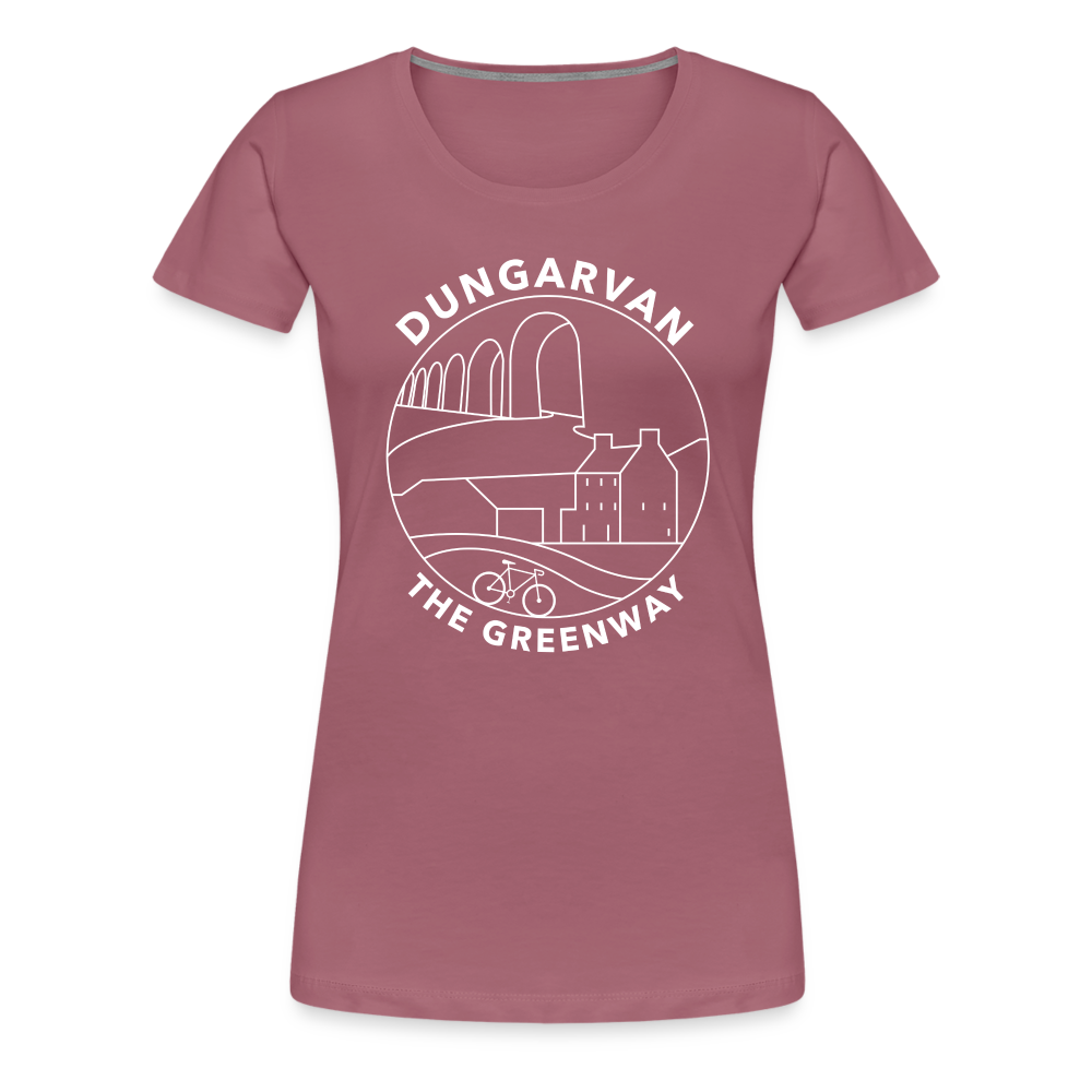 Dungarvan - The Greenway Women’s Premium T-Shirt - mauve