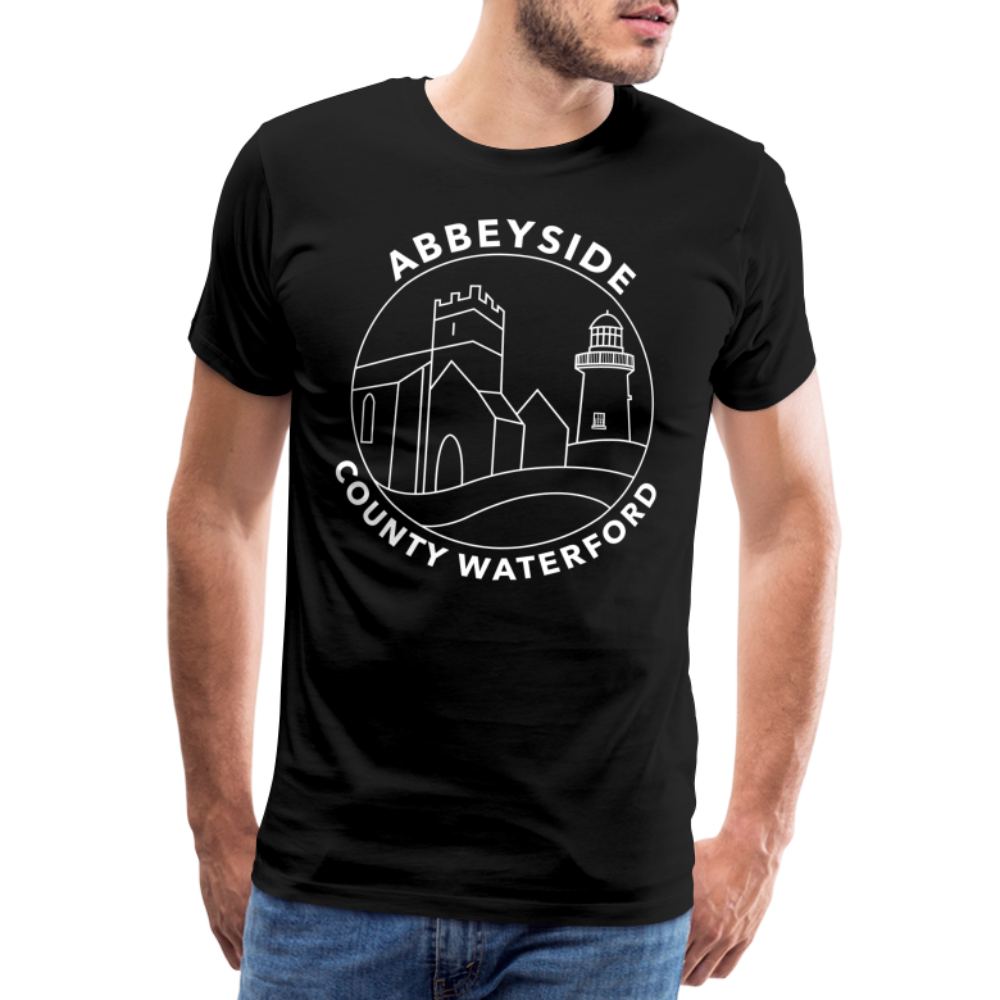 Mens ABBEYSIDE Waterford Premium T-Shirt - black