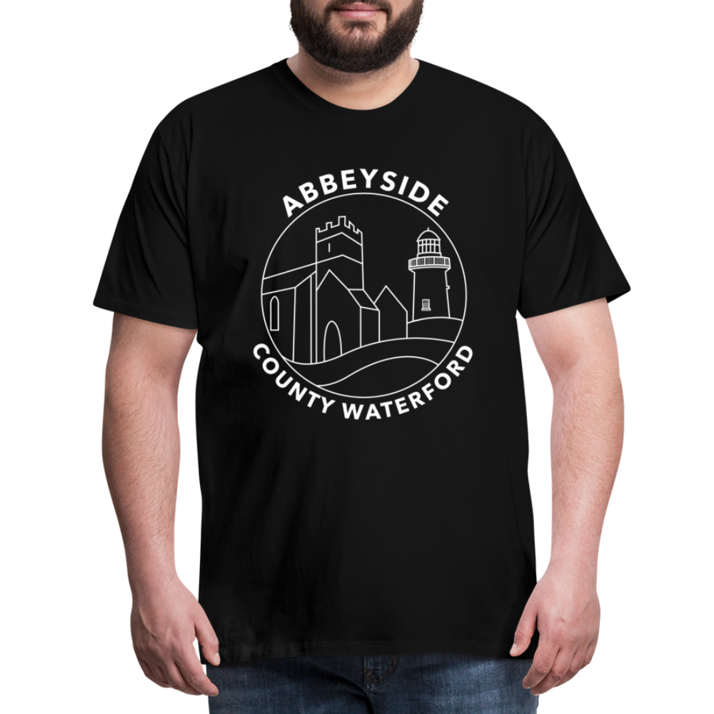 Mens ABBEYSIDE Waterford Premium T-Shirt - black