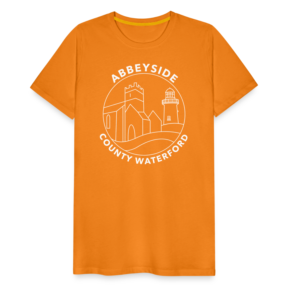 Mens ABBEYSIDE Waterford Premium T-Shirt - orange