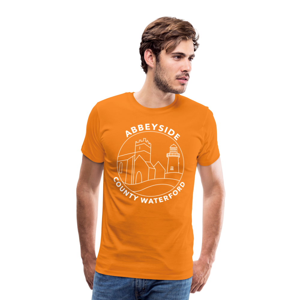 Mens ABBEYSIDE Waterford Premium T-Shirt - orange