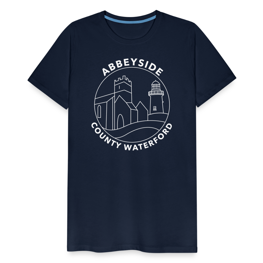 Mens ABBEYSIDE Waterford Premium T-Shirt - navy