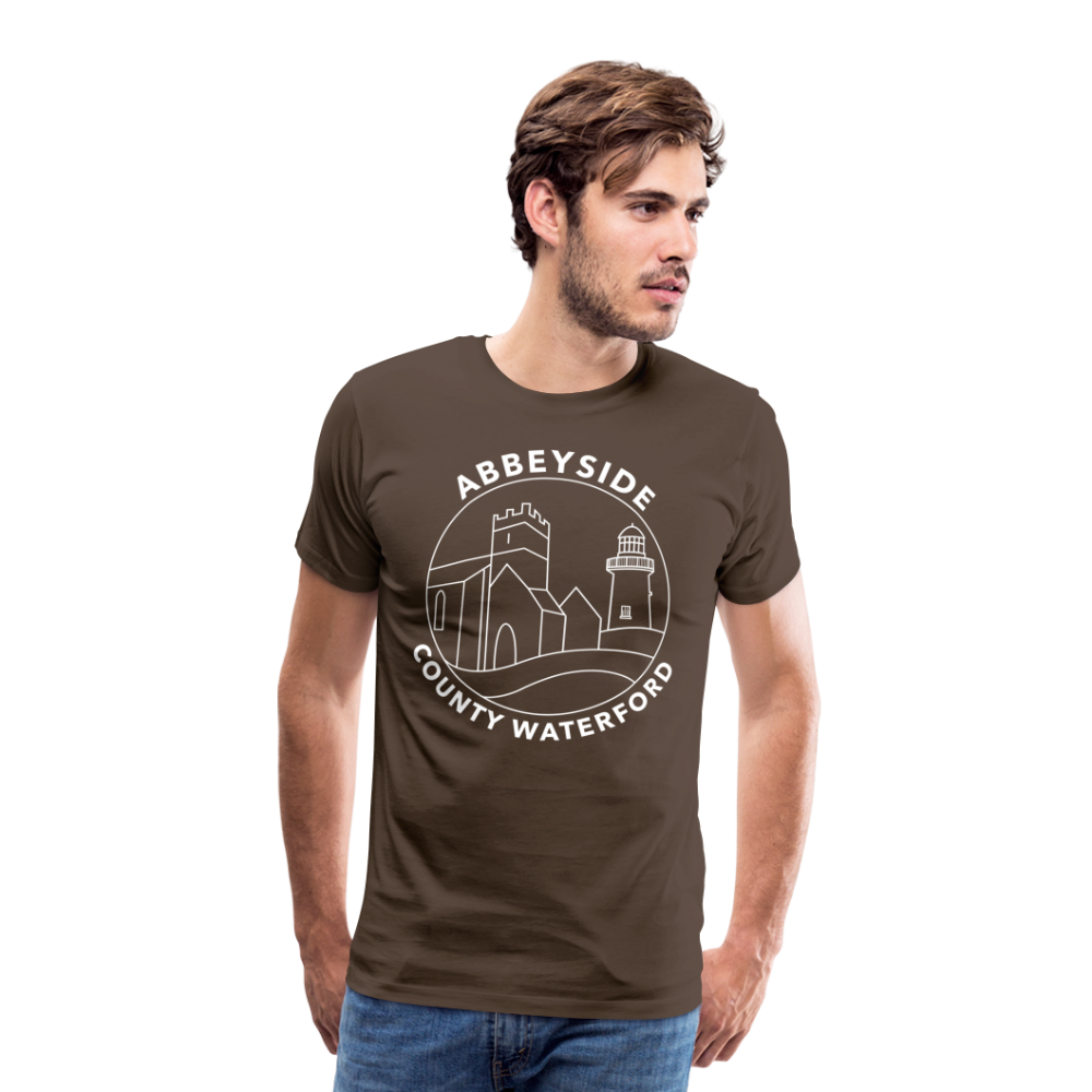 Mens ABBEYSIDE Waterford Premium T-Shirt - noble brown