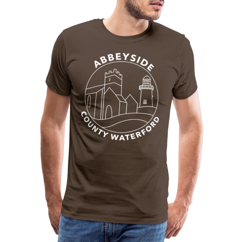 Mens ABBEYSIDE Waterford Premium T-Shirt - noble brown