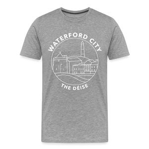 Mens WATERFORD The Deise Premium T-Shirt - heather grey