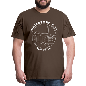 Mens WATERFORD The Deise Premium T-Shirt - noble brown