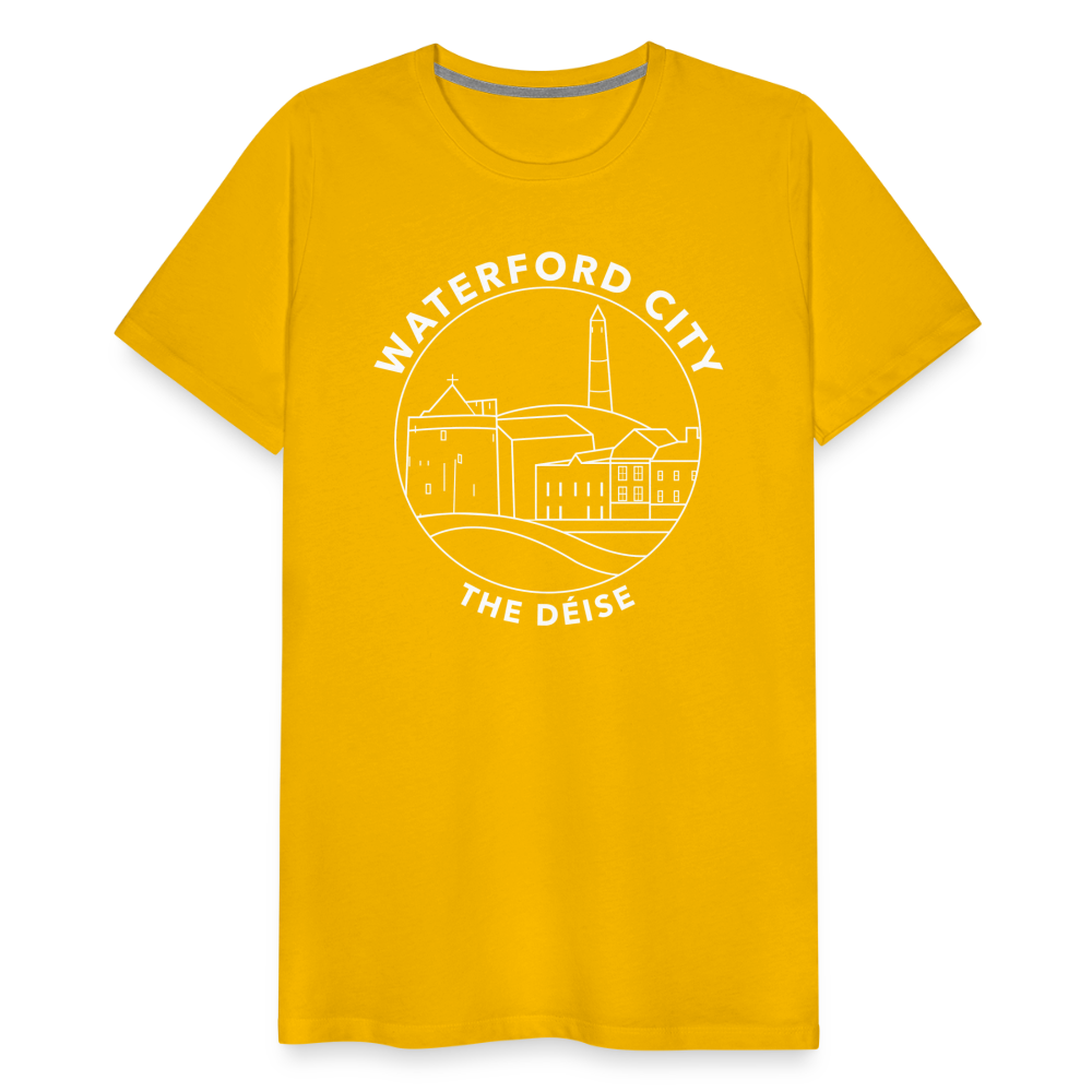 Mens WATERFORD The Deise Premium T-Shirt - sun yellow