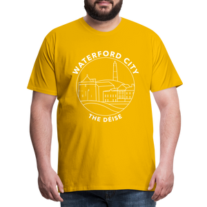 Mens WATERFORD The Deise Premium T-Shirt - sun yellow